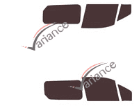 Tinted film kit Ford Grand Connect (2) Cargo 4/5/6 doors (2014 - 2024) Tinted film kit Ford Grand Connect (2) Cargo 4/5/6 doors (2014 - 2024)