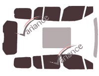 Tinted film kit Ford Grand Connect (2) Tourneo 5-door (2014 - 2024) Tinted film kit Ford Grand Connect (2) Tourneo 5-door (2014 - 2024)