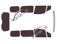 Tinted film kit Ford Grand Connect (2) Tourneo 5-door (2014 - 2024) Tinted film kit Ford Grand Connect (2) Tourneo 5-door (2014 - 2024)