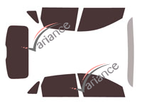 Tinted film kit Ford Kuga (3) 5-door (since 2020) Tinted film kit Ford Kuga (3) 5-door (since 2020)
