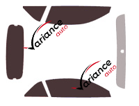 Ford Mustang (7) Cabriolet 2-door tinted film kit (since 2023) Ford Mustang (7) Cabriolet 2-door tinted film kit (since 2023)