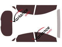 Ford Puma (2) 5-door tinted film kit (since 2020) Ford Puma (2) 5-door tinted film kit (since 2020)