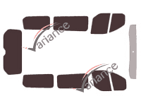 Ford Tourneo (1) Custom Court 4-door tinted film kit (since 2013) Ford Tourneo (1) Custom Court 4-door tinted film kit (since 2013)