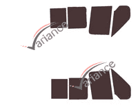 Tinted film kit Ford Transit (4) Utility 4/5 doors (2002 - 2013) Tinted film kit Ford Transit (4) Utility 4/5 doors (2002 - 2013)