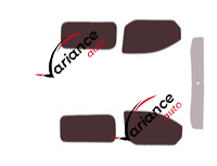 Kit de láminas tintadas Ford Custom Transit (2) SuperCab 5/6 puertas (desde 2024) Kit de láminas tintadas Ford Custom Transit (2) SuperCab 5/6 puertas (desde 2024)