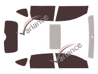 Honda CR-V (4) 5-door (2012 - 2017) tinted film kit Honda CR-V (4) 5-door (2012 - 2017) tinted film kit