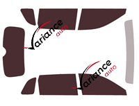 Honda CR-V (6) 5-door tinted film kit (since 2023) Honda CR-V (6) 5-door tinted film kit (since 2023)