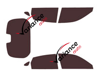 Honda Civic (11) 5-door tinted film kit (since 2022) Honda Civic (11) 5-door tinted film kit (since 2022)