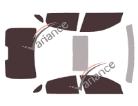 Tinted film kit Honda Civic (10) Sedan 4 doors (2016 - 2022) Tinted film kit Honda Civic (10) Sedan 4 doors (2016 - 2022)