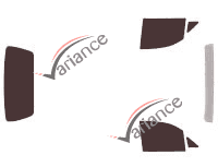 Tinted film kit Hyundai H1 (1) 5-door van (1997 - 2007) Tinted film kit Hyundai H1 (1) 5-door van (1997 - 2007)