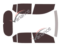 Tinted film kit Hyundai Atos/Prime (3) 5-door (2018 - 2022) Tinted film kit Hyundai Atos/Prime (3) 5-door (2018 - 2022)