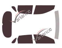 Hyundai Elantra (6) 5-door tinted film kit (2016 - 2021) Hyundai Elantra (6) 5-door tinted film kit (2016 - 2021)