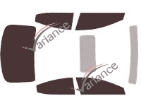 Hyundai Elantra (4) 5-door (2010 - 2017) tinted film kit Hyundai Elantra (4) 5-door (2010 - 2017) tinted film kit