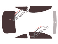 Hyundai Elantra (5) 3-door Coupe (2012 - 2017) tinted film kit Hyundai Elantra (5) 3-door Coupe (2012 - 2017) tinted film kit