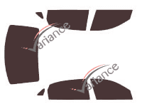 Tinted film kit Hyundai Equus Sedan 4-door (2009 - 2016) Tinted film kit Hyundai Equus Sedan 4-door (2009 - 2016)