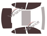 Hyundai Genesis G70 Tinted Film Kit (1) 4-door sedan (since 2019) Hyundai Genesis G70 Tinted Film Kit (1) 4-door sedan (since 2019)