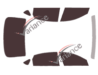 Tinted film kit Hyundai Genesis (2) Sedan 4-door (2013 - 2020) Tinted film kit Hyundai Genesis (2) Sedan 4-door (2013 - 2020)