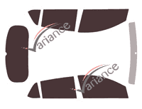 Hyundai Grand i10 (2) 5-door tinted film kit (2014 - 2020) Hyundai Grand i10 (2) 5-door tinted film kit (2014 - 2020)