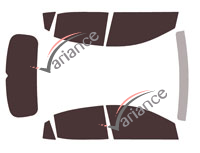 Hyundai Grand i10 (3) 5-door tinted film kit (since 2020) Hyundai Grand i10 (3) 5-door tinted film kit (since 2020)