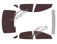 Tönungsfolien-Kit Hyundai Grandeur (3) Limousine 4-Türer (2012 - 2018) Tönungsfolien-Kit Hyundai Grandeur (3) Limousine 4-Türer (2012 - 2018)