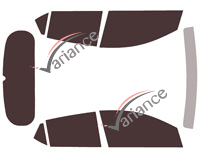 Hyundai i10 (3) 5-door tinted film kit (since 2020) Hyundai i10 (3) 5-door tinted film kit (since 2020)