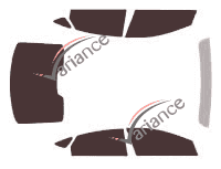 Tinted film kit Hyundai i40 (1) Sedan 4-door (2011 - 2020) Tinted film kit Hyundai i40 (1) Sedan 4-door (2011 - 2020)