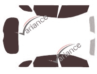 Tinted film kit Hyundai i40 (1) SW Estate 5-door (2011 - 2019) Tinted film kit Hyundai i40 (1) SW Estate 5-door (2011 - 2019)