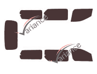 Hyundai iMax 5-door tinted film kit (since 2008) Hyundai iMax 5-door tinted film kit (since 2008)