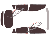 Tönungsfolien-Kit Hyundai Ioniq (1) 5-Türer (2016 - 2021) Tönungsfolien-Kit Hyundai Ioniq (1) 5-Türer (2016 - 2021)