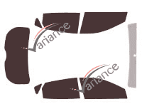 Hyundai ix35 (1) 5-door (2010 - 2016) tinted film kit Hyundai ix35 (1) 5-door (2010 - 2016) tinted film kit