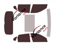 Tinted film kit Hyundai Kona (2) 5-door (since 2023) Tinted film kit Hyundai Kona (2) 5-door (since 2023)