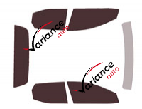 Tinted film kit Hyundai Santa Cruz (1) 4-door pick-up (since 2022)