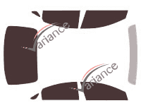 Tinted film kit Hyundai Sonata (6) Sedan 4 doors (2010 - 2014) Tinted film kit Hyundai Sonata (6) Sedan 4 doors (2010 - 2014)