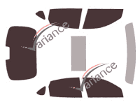 Infiniti Q70 Sedán 4 puertas Tinted Film Kit (2013 - 2019)