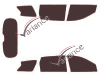 Infiniti QX tinted film kit (1) 60 5 doors (2014 - 2022) Infiniti QX tinted film kit (1) 60 5 doors (2014 - 2022)