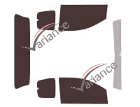 Isuzu D-Max tinted film kit (2) Space-Cab Pick-up 4 doors (2012 - 2021) Isuzu D-Max tinted film kit (2) Space-Cab Pick-up 4 doors (2012 - 2021)