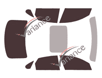 Jaguar XF Tinted Film Kit (2) 4-door sedan (since 2016) Jaguar XF Tinted Film Kit (2) 4-door sedan (since 2016)