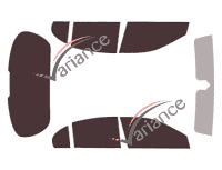 Jaguar S-Type Sedan 4-door tinted film kit (1999 - 2002) Jaguar S-Type Sedan 4-door tinted film kit (1999 - 2002)