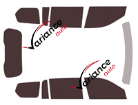 Jeep Grand Cherokee (5) Long 5-door tinted film kit (since 2021) Jeep Grand Cherokee (5) Long 5-door tinted film kit (since 2021)