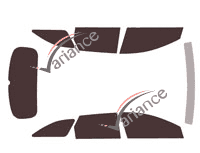 Kia Ceed (3) SW Estate 5-door tinted film kit (from 2019) Kia Ceed (3) SW Estate 5-door tinted film kit (from 2019)