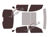 Kia Optima (4) berlina 4 porte (2015 - 2019) kit pellicola oscurata Kia Optima (4) berlina 4 porte (2015 - 2019) kit pellicola oscurata