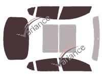 Kit pellicola colorata Kia Optima (3) berlina 4 porte (2011 - 2016) Kit pellicola colorata Kia Optima (3) berlina 4 porte (2011 - 2016)