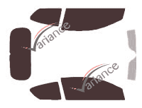 Tinted film kit Kia Picanto (2) 3-door (2011 - 2018) Tinted film kit Kia Picanto (2) 3-door (2011 - 2018)