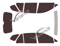 Kit pellicola colorata Kia Rondo (2) 5 porte (2006 - 2013)