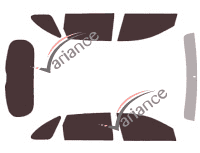 Kit film teinté Kia Sorento (3) 5 portes (2015 - 2021) Kit film teinté Kia Sorento (3) 5 portes (2015 - 2021)