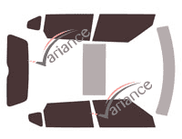 Kia Soul (3) 5-door tinted film kit (from 2019) Kia Soul (3) 5-door tinted film kit (from 2019)