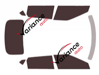 Kia EV6 (1) 5-door tinted film kit (from 2021) Kia EV6 (1) 5-door tinted film kit (from 2021)