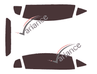 Lamborghini Aventador Coupe 2-door tinted film kit (2011 - 2022) Lamborghini Aventador Coupe 2-door tinted film kit (2011 - 2022)