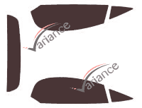 Lamborghini Gallardo Cabriolet 2 door tinted film kit (2004 - 2014) Lamborghini Gallardo Cabriolet 2 door tinted film kit (2004 - 2014)