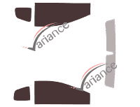 Lamborghini Murcielago Cabriolet 2 door tinted film kit (2004 - 2010) Lamborghini Murcielago Cabriolet 2 door tinted film kit (2004 - 2010)